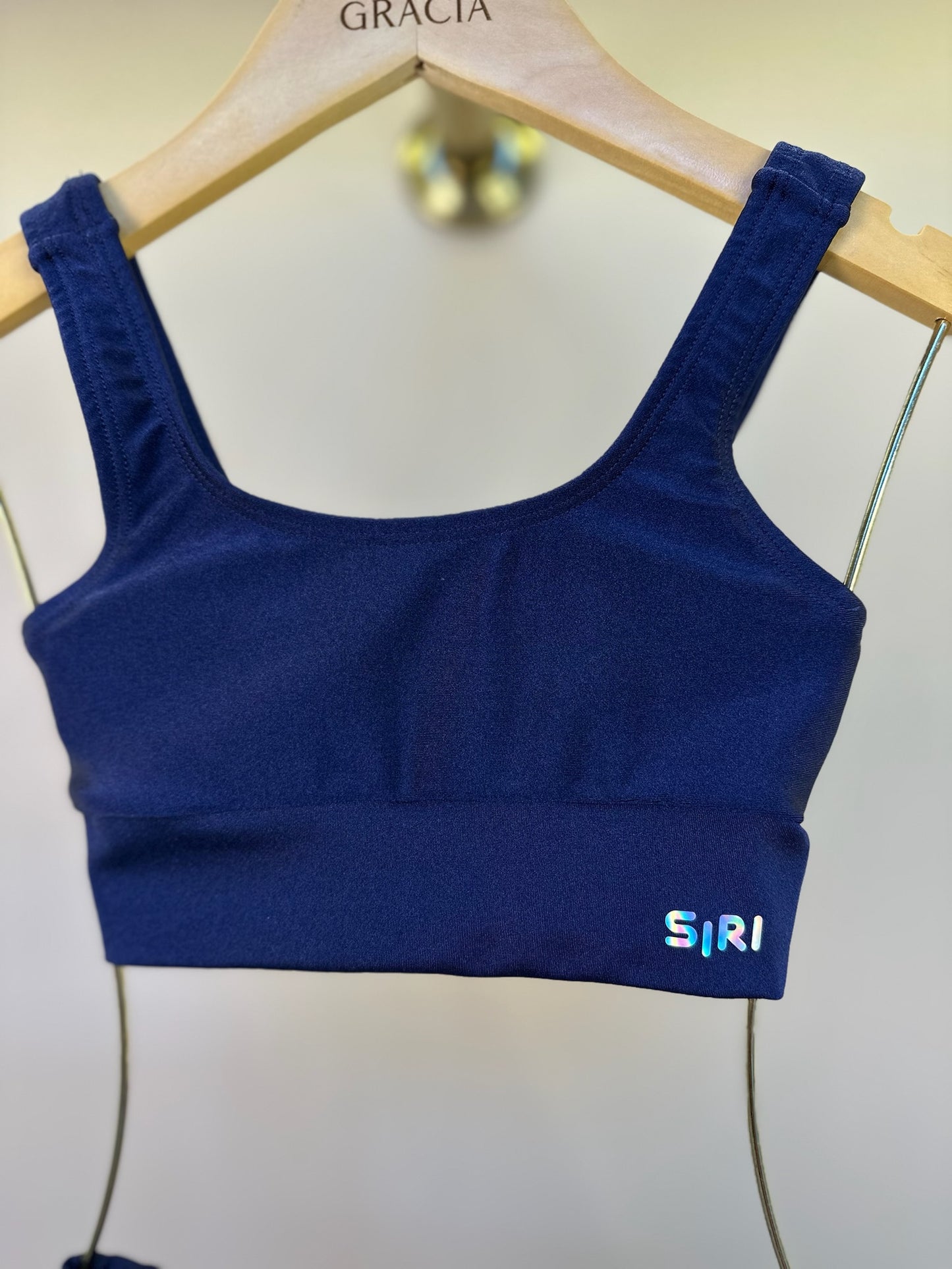 Conjunto Infantil Top Luciana Trilobal e Saia-shorts Larissa New Trip Marinho - Siri Sport