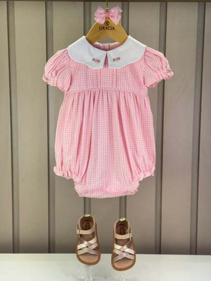 Pimpão Bebê Clássico Algodão Bella Rosa - Gracia