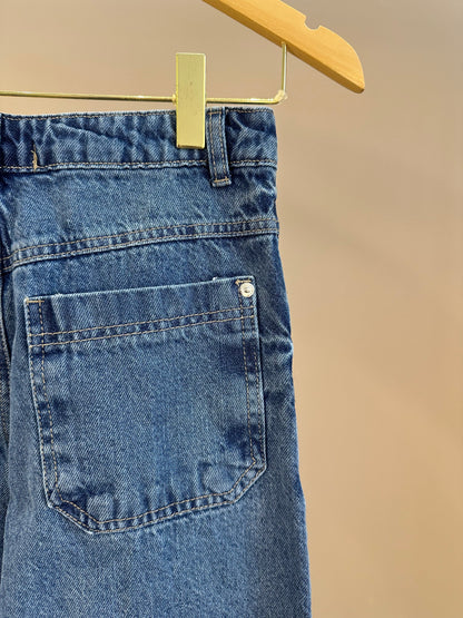Calça Jeans Teen Modelagem Reta - Vanilla Cream