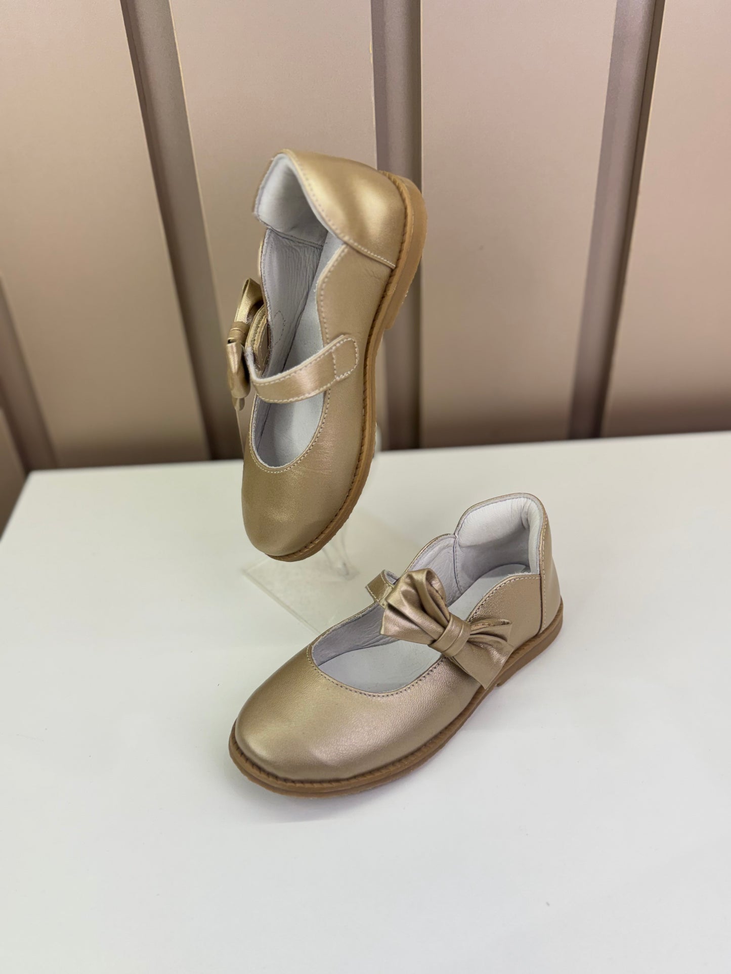 Sapatilha Infantil Stylish Glitter Champagne - Gambo