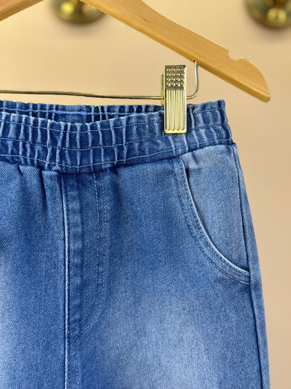 Calça Infantil Jogger Ursinho Jeans - Gabriela Aquarela