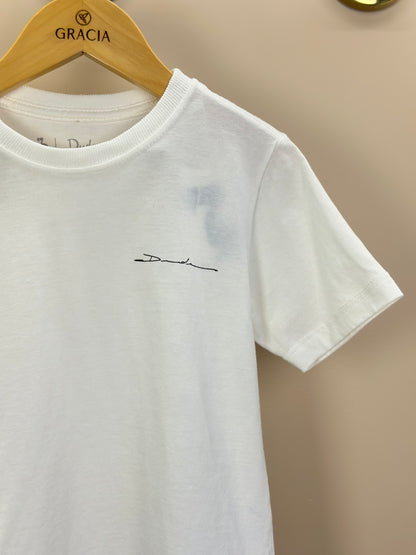 Camiseta Infantil Algodão Style Coqueiros Off White - Dudes