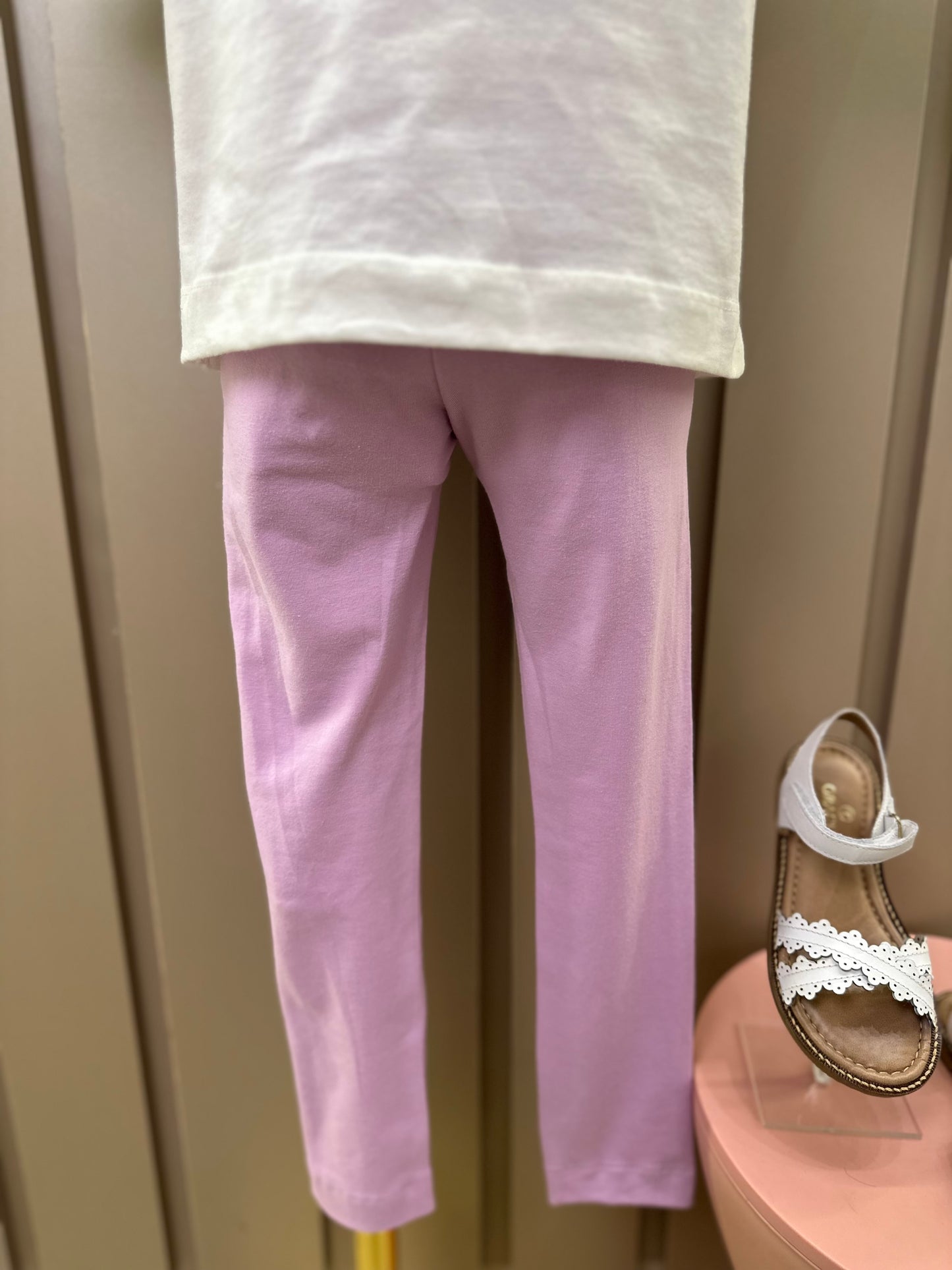 Conjunto Infantil Blusa Friends Minnie & Daisy e Legging Lilás - Animê