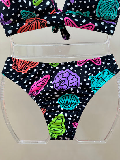 Biquini Teen Cortininha Adriana Est. Shell - Siri Kids