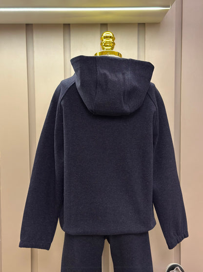 Conjunto Infantil Blusa e Calça Ponto Roma Teddy Beatles Profundo - Dame
