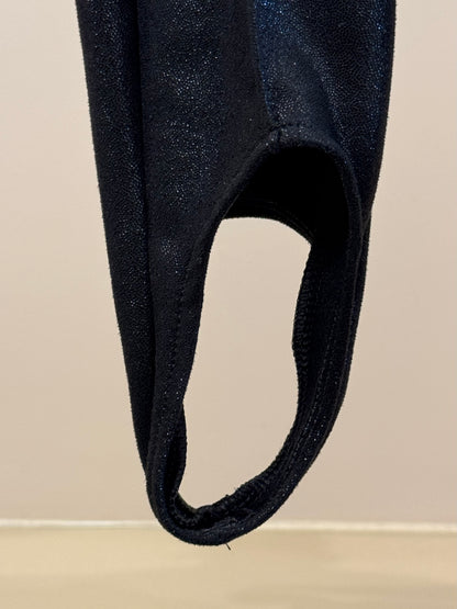 Calça Infantil Montaria com Pezinho Preta - Animê
