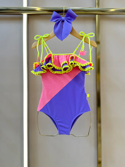 Maiô Infantil Júlia Zig Zag - Siri Kids
