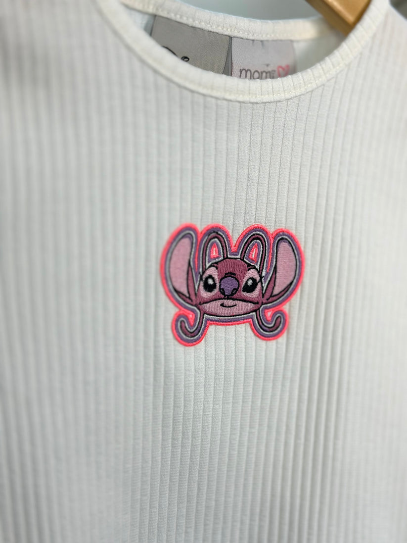 Blusa Infantil Patch Angel Off White - Momi