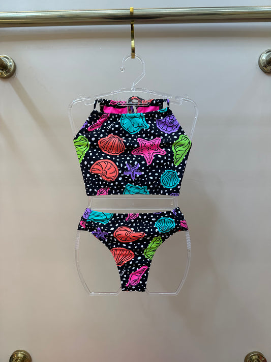 Biquíni Teen Cropped Bia Est. Shell - Siri Kids