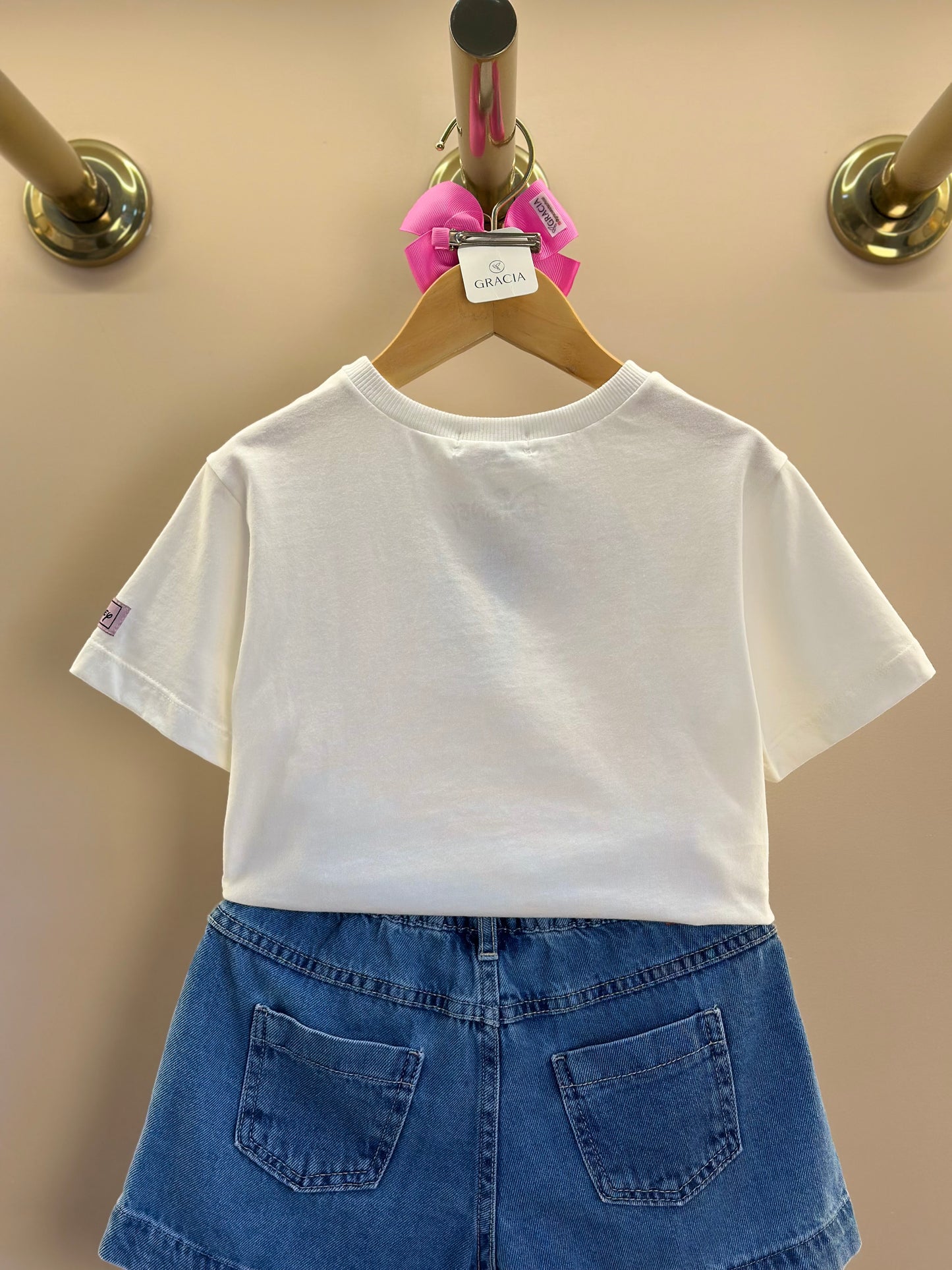 Blusa Infantil Ursinho Pooh Pérola - Momi Mini