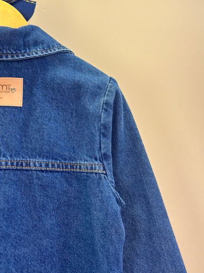 Jaqueta Infantil Jeans com Laços - Momi