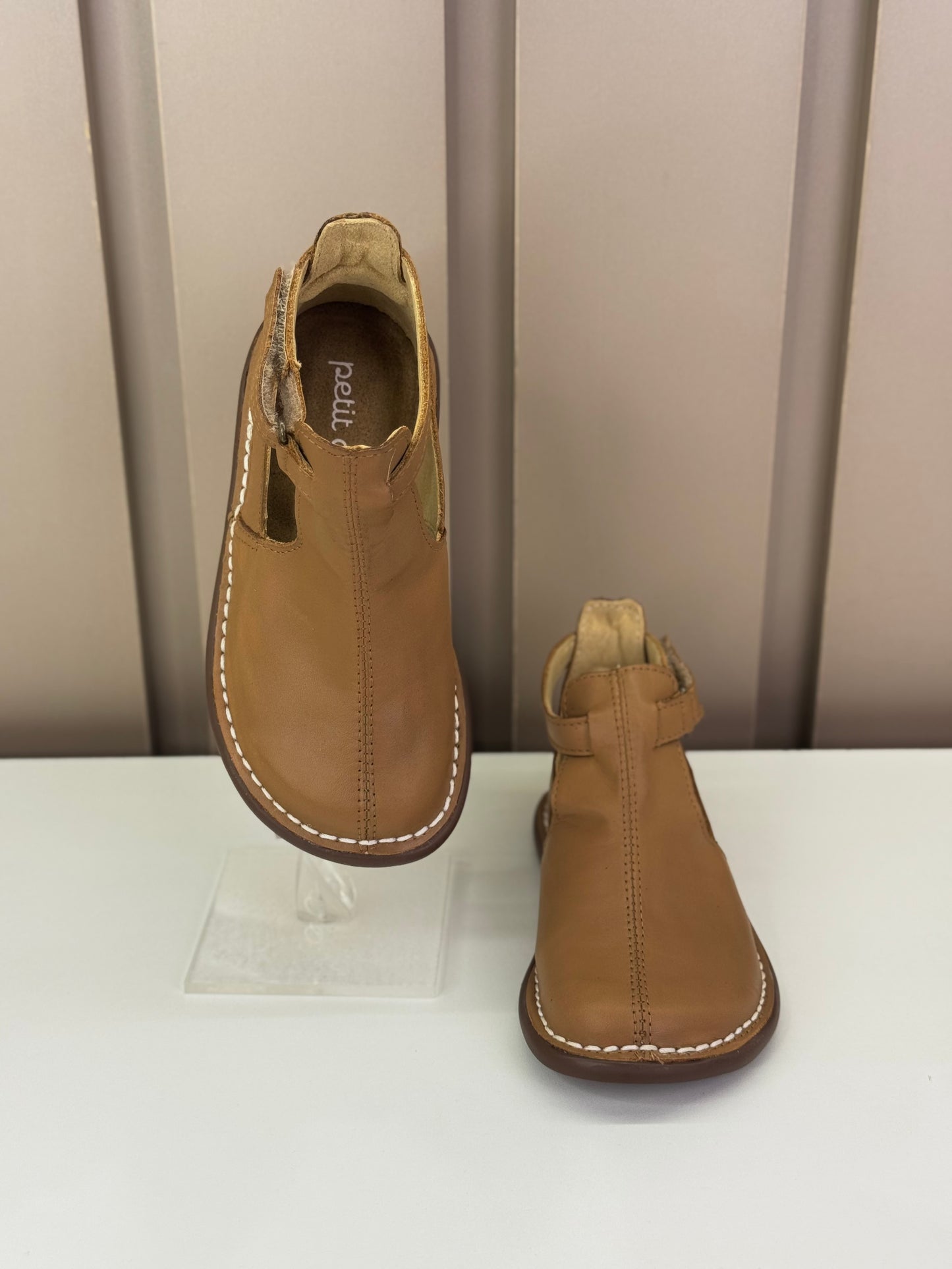 Bota Infantil Meia-Lua Caramelo - Petit Cheval
