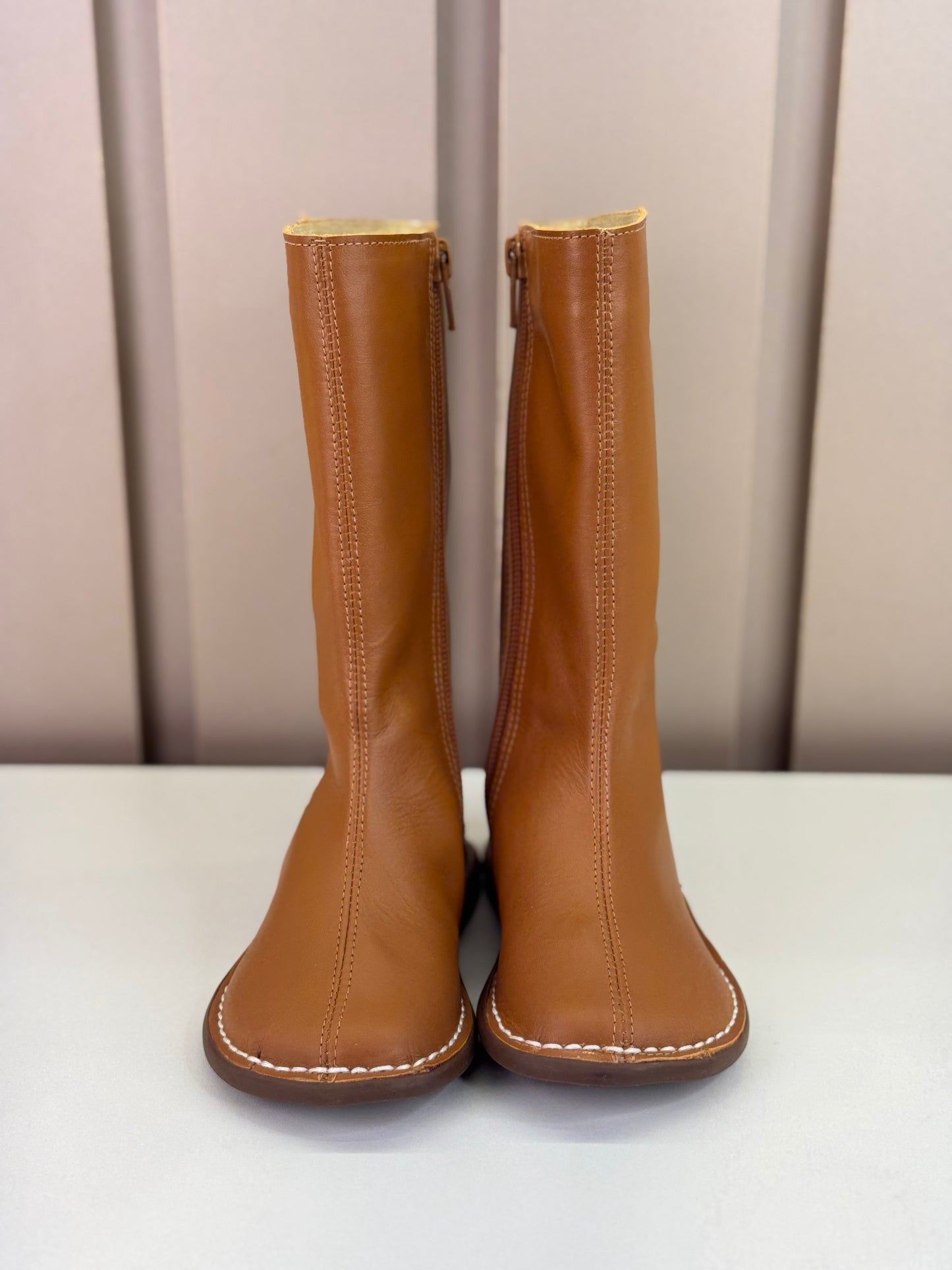 Bota Infantil Couro Pluie Nut - Petit Cheval