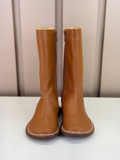 Bota Infantil Couro Pluie Nut - Petit Cheval