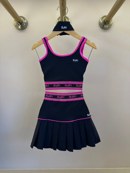 Conjunto Infantil Cropped Bia Balance e Saia Infantil Bia Balance Diversão - Siri Sport