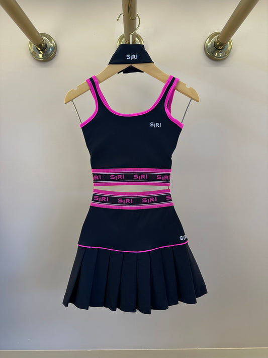 Conjunto Infantil Cropped Bia Balance e Saia Infantil Bia Balance Diversão - Siri Sport