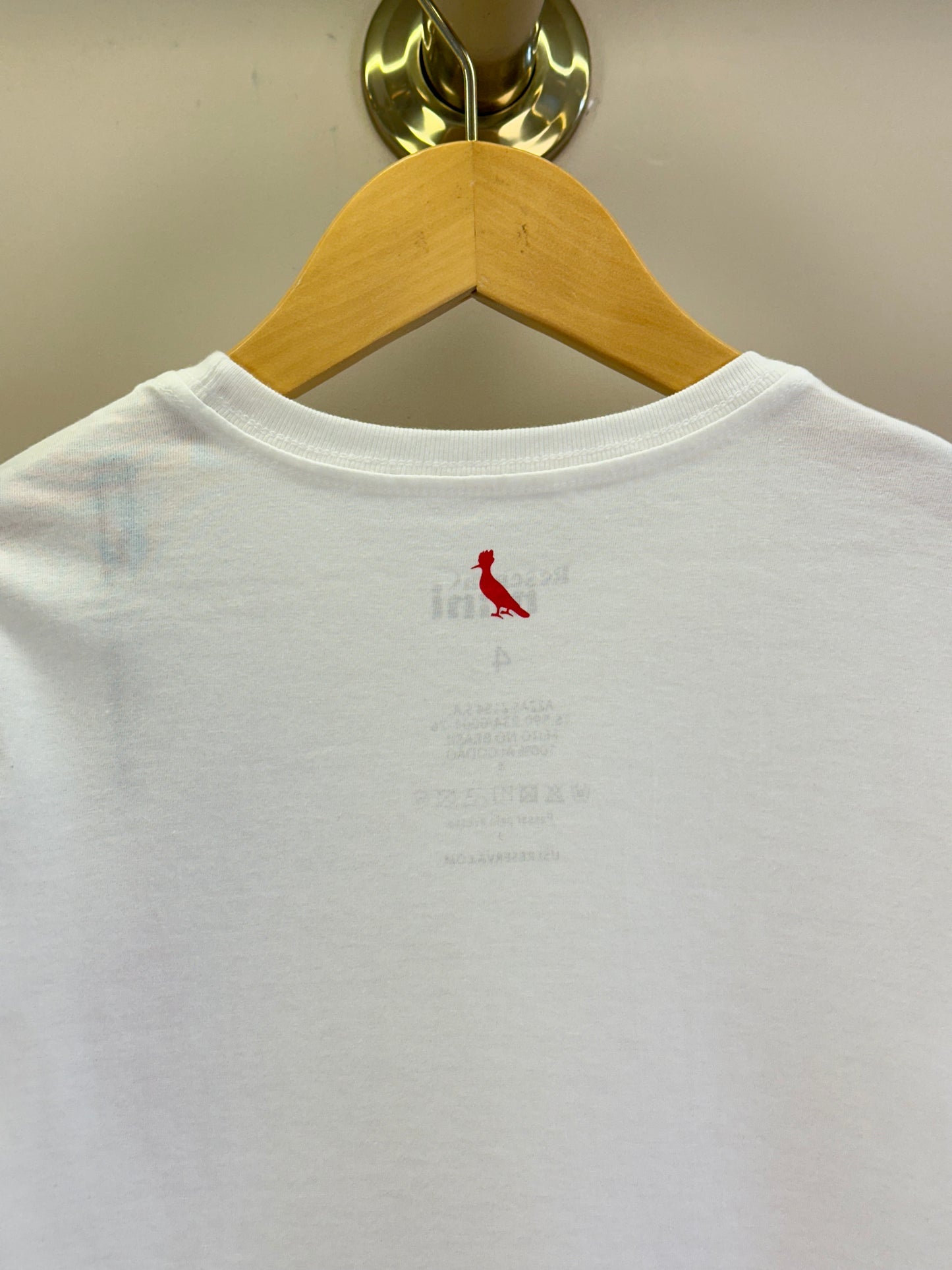 Camiseta Infantil Estampa Escudo R.F.C Off White - Reserva Mini
