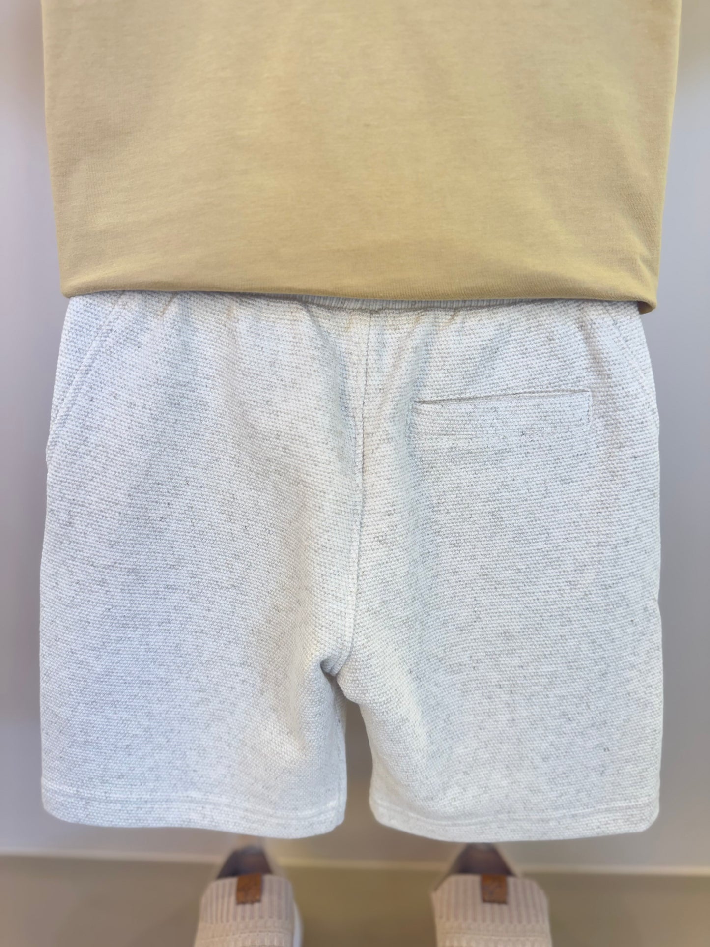Conjunto Infantil Camiseta Algodão Teddy Natal e Bermuda Moletom Algodão Linho - Dame