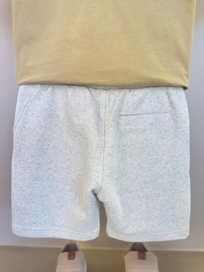 Conjunto Infantil Camiseta Algodão Teddy Natal e Bermuda Moletom Algodão Linho - Dame