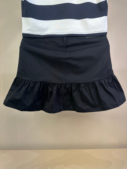 Conjunto Teen Blusa Gola Polo e Saia Balonê  - Two In