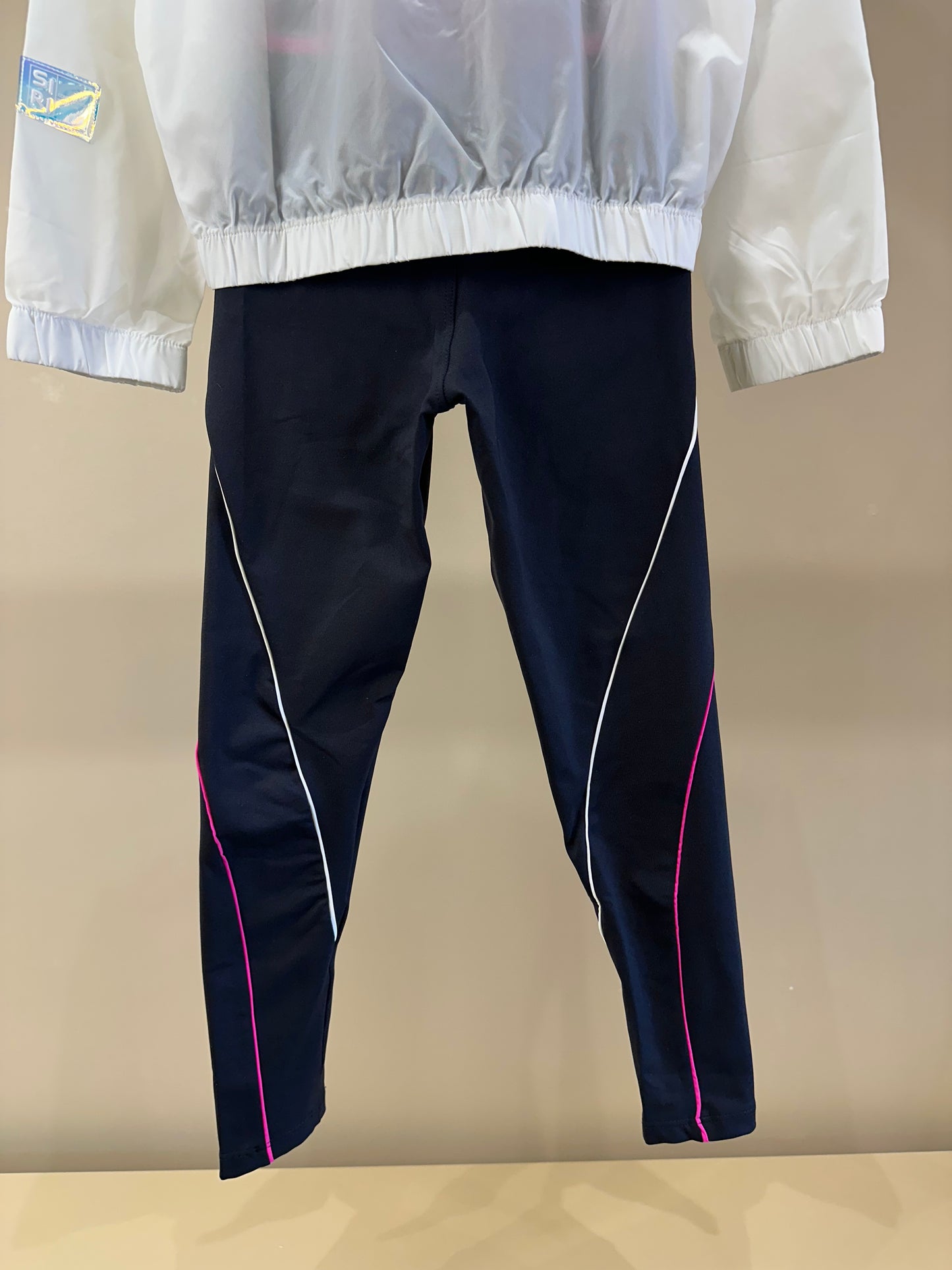 Conjunto Infantil Corta Vento Dani Tecnology e Legging Fuseau Lara Maxxi Diversão - Siri Sport