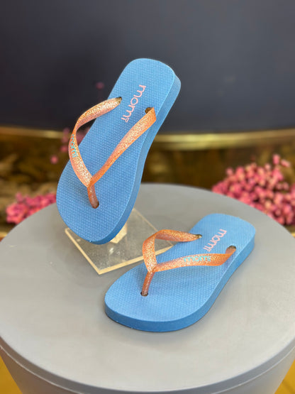Chinelo Infantil Flip Azul - Momi