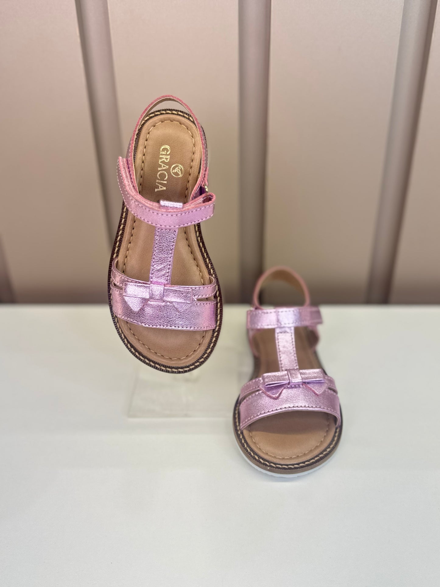 Sandália Infantil Mariana Rosa & White - Gracia