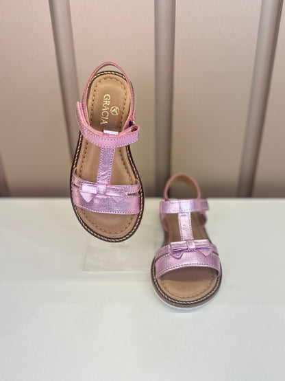 Sandália Infantil Mariana Rosa & White - Gracia