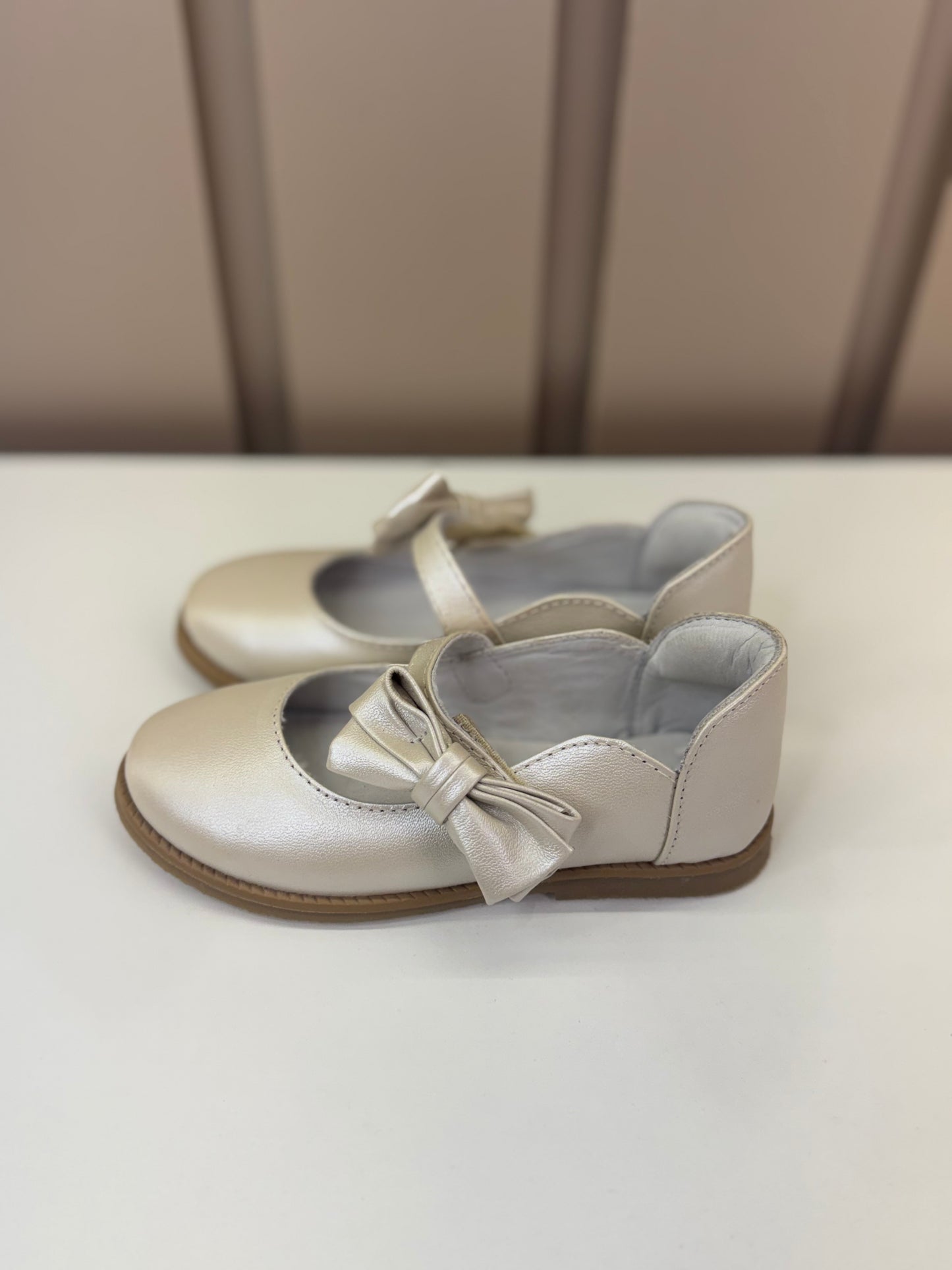 Sapatilha Stylish Glitter Pérola - Gambo