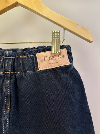 Shorts-Saia Infantil Jeans Hello Kitty and Friends - Momi