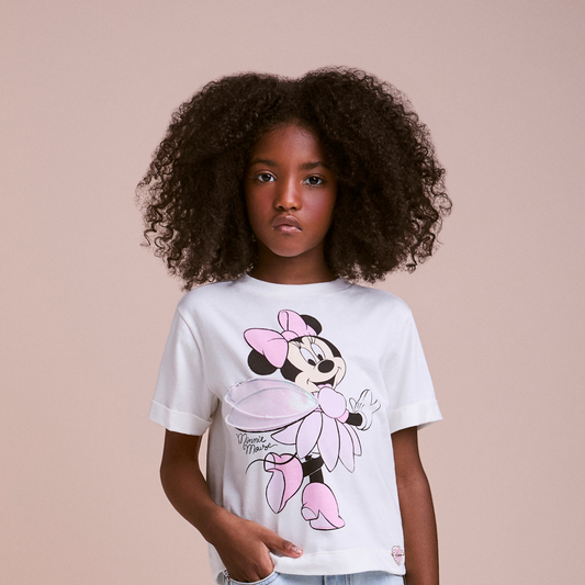 Blusa Infantil Minnie Mouse Asinha - Animê
