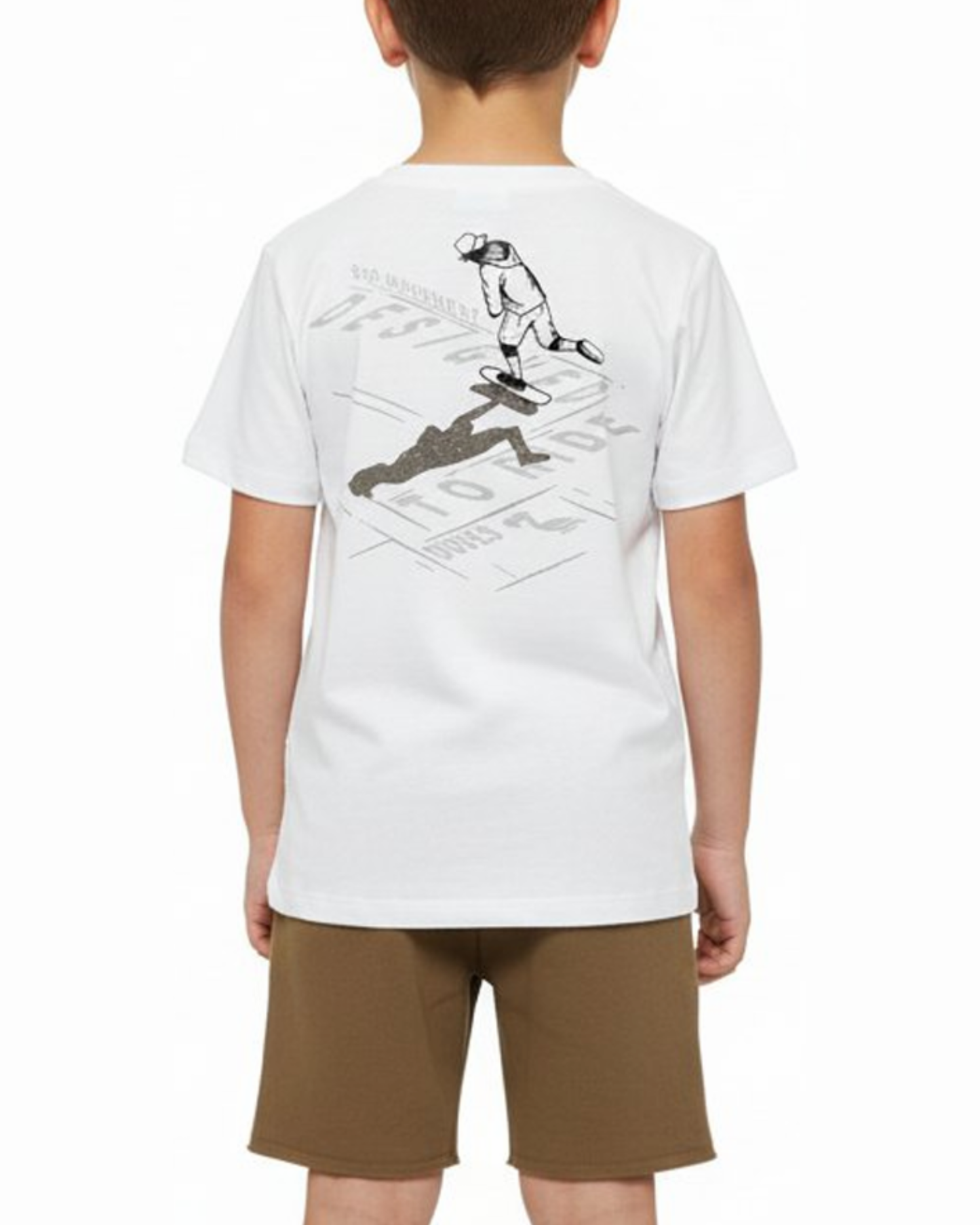 Camiseta Infantil Algodão Skate - Dudes