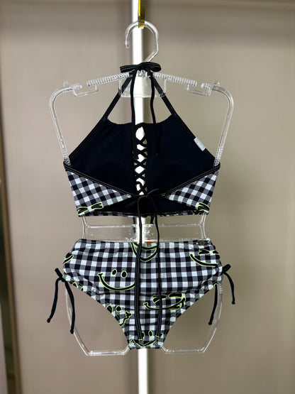Biquíni Teen Cropped Bruna Vichy Mood - Siri Kids