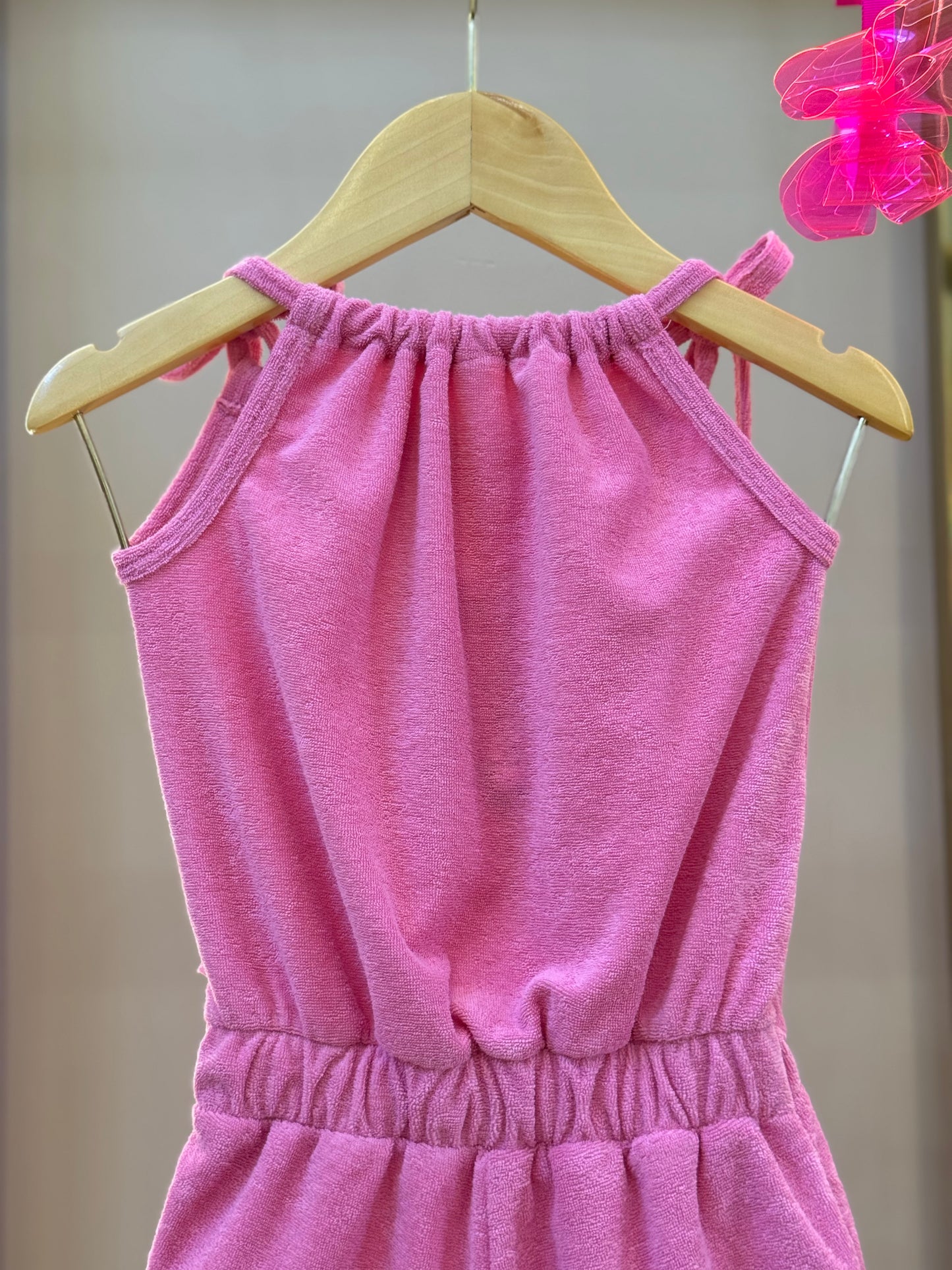 Macaquinho Infantil Tais Rosa  Claro - Siri Kids