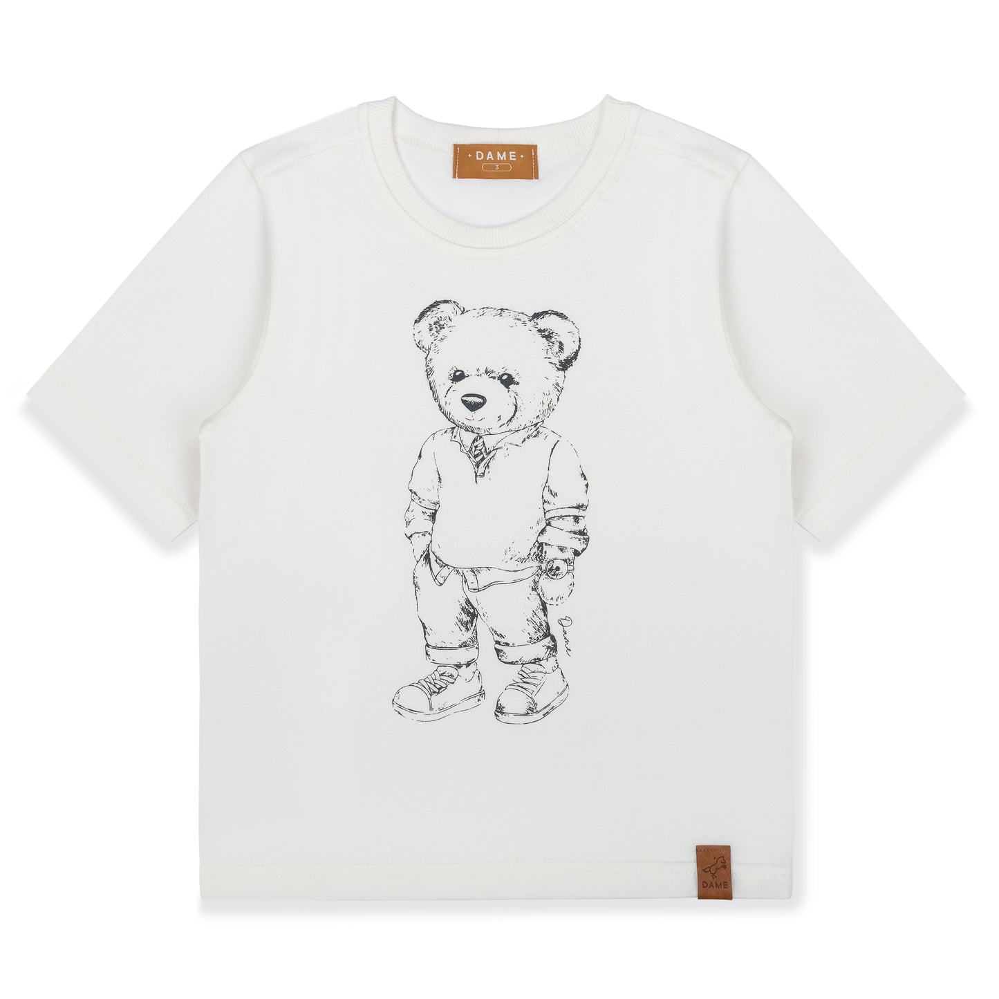 Camiseta Urso Sketch Dame