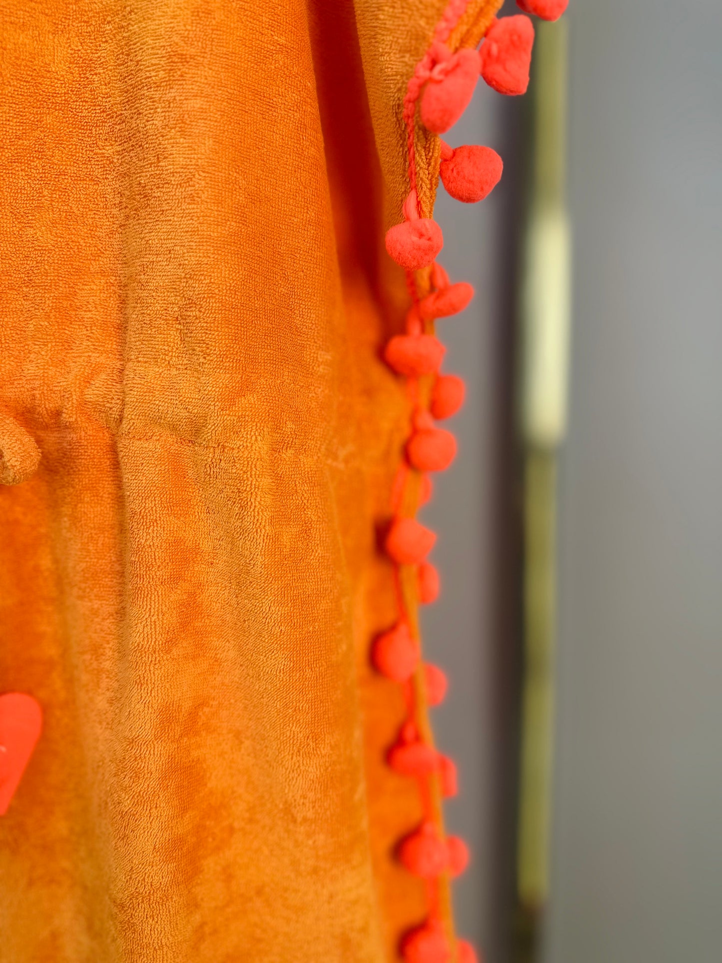 Roupão Infantil Linda Laranja - Siri Kids