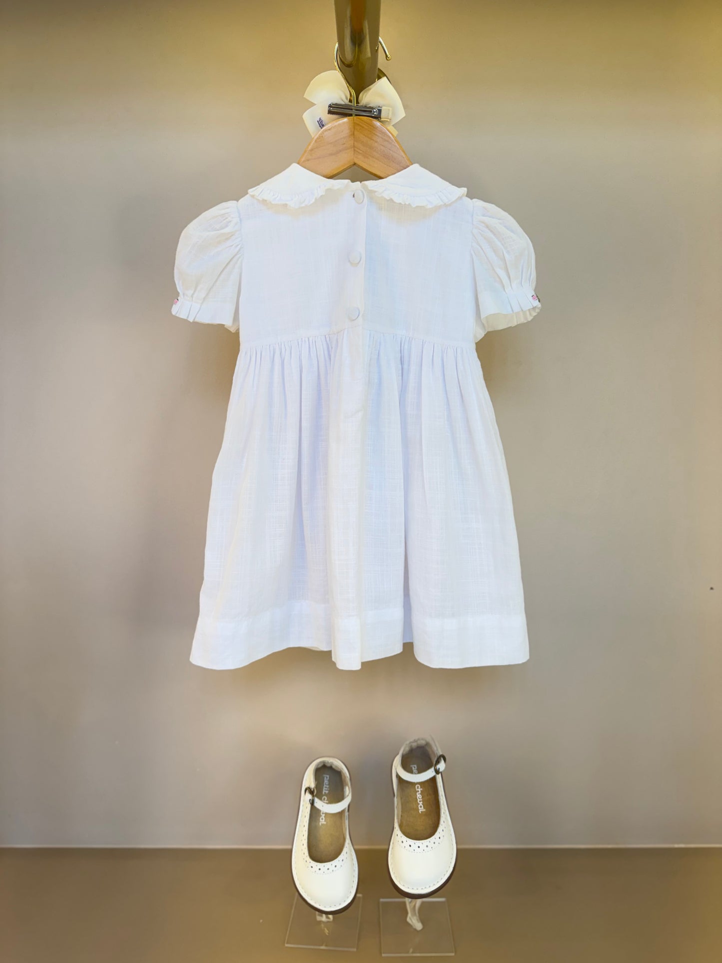 Vestido Infantil Daniela Branco - Gracia