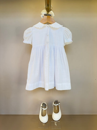 Vestido Infantil Daniela Branco - Gracia