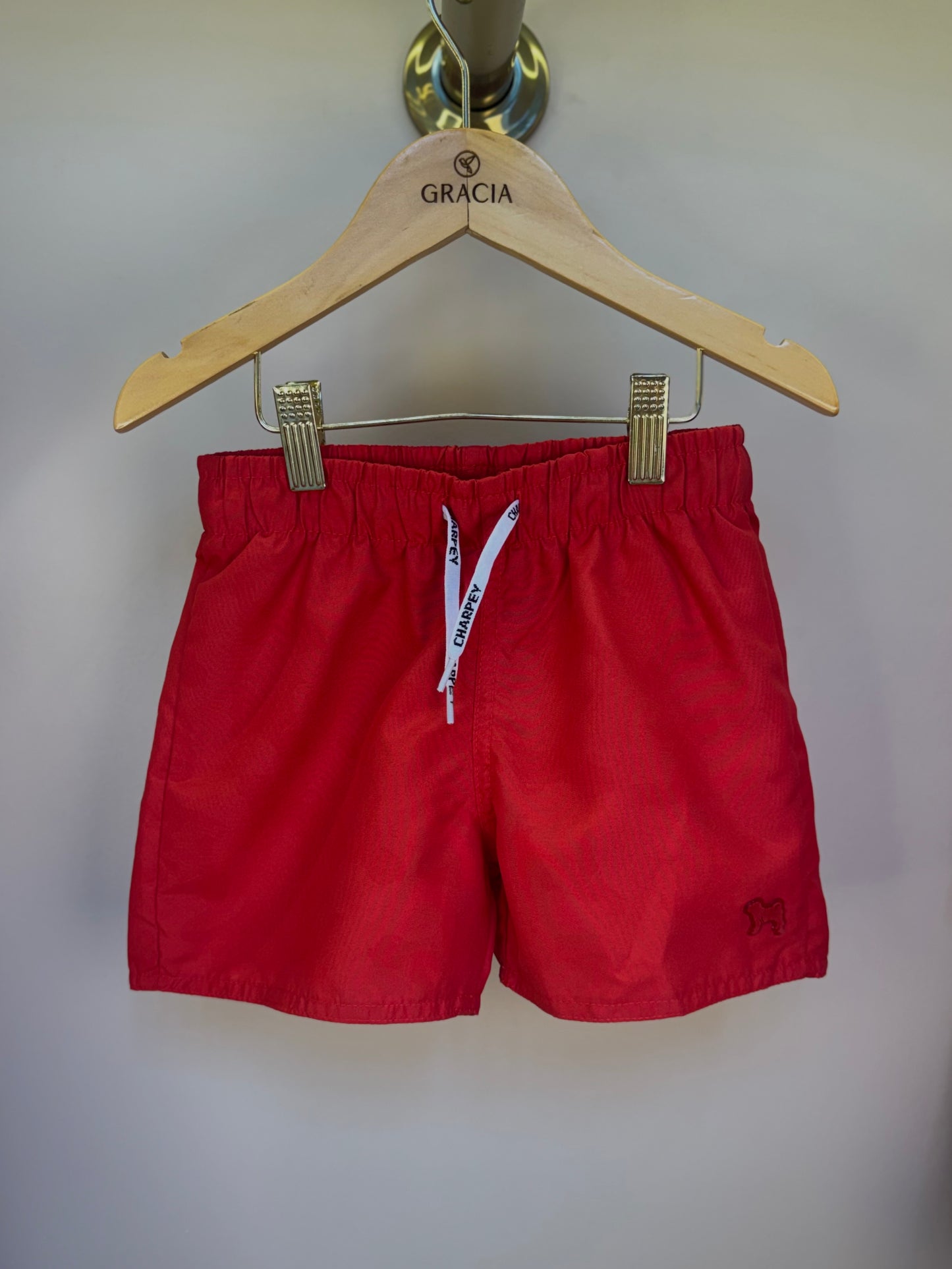 Shorts Infantil Surf Vermelho - Charpey