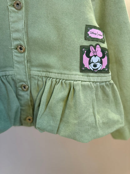 Jaqueta Infantil Minnie Verde Forest - Animê