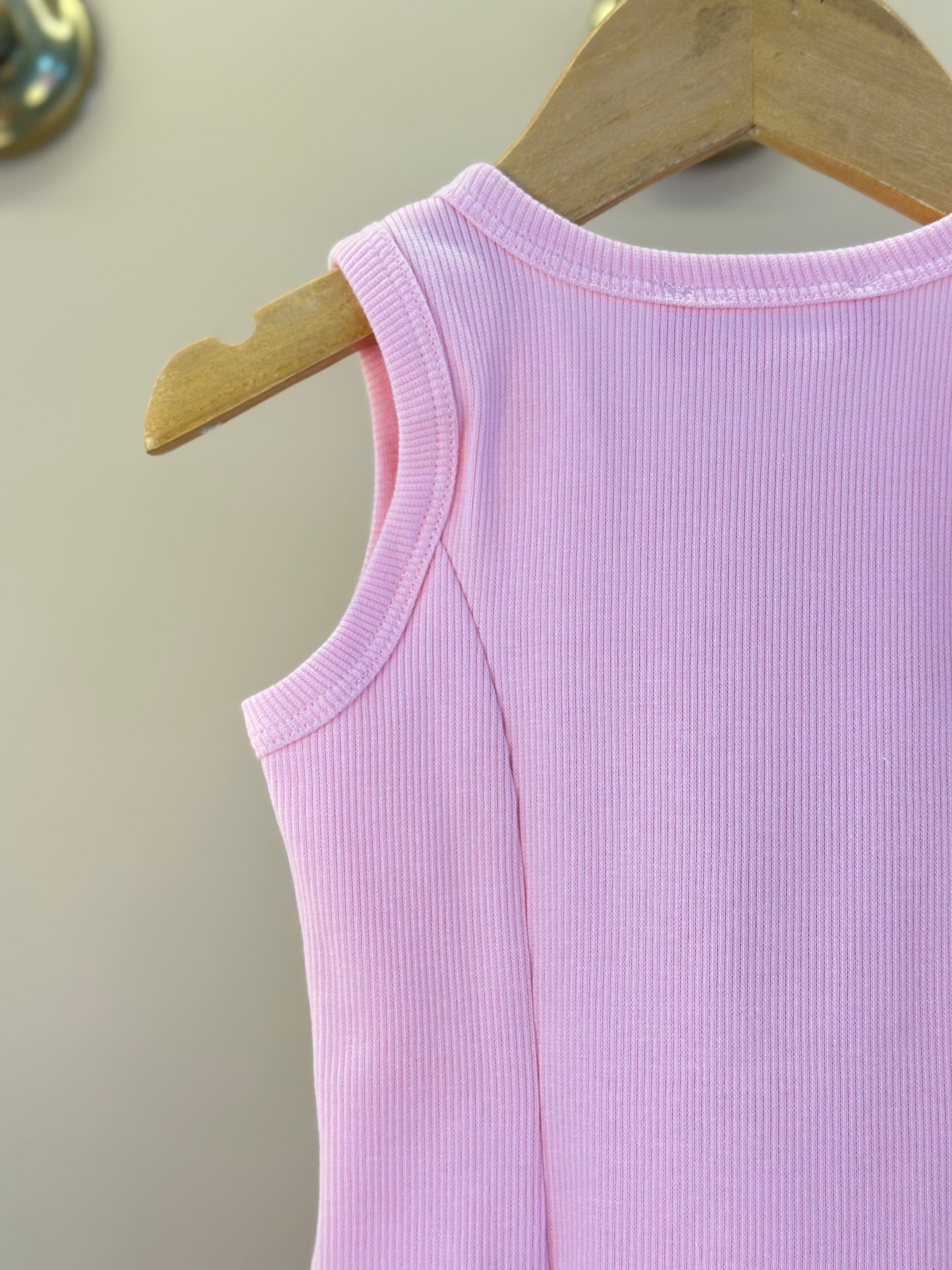 Regata Infantil Patche Coração Barbie Rosa Romântico - Pituchinhus