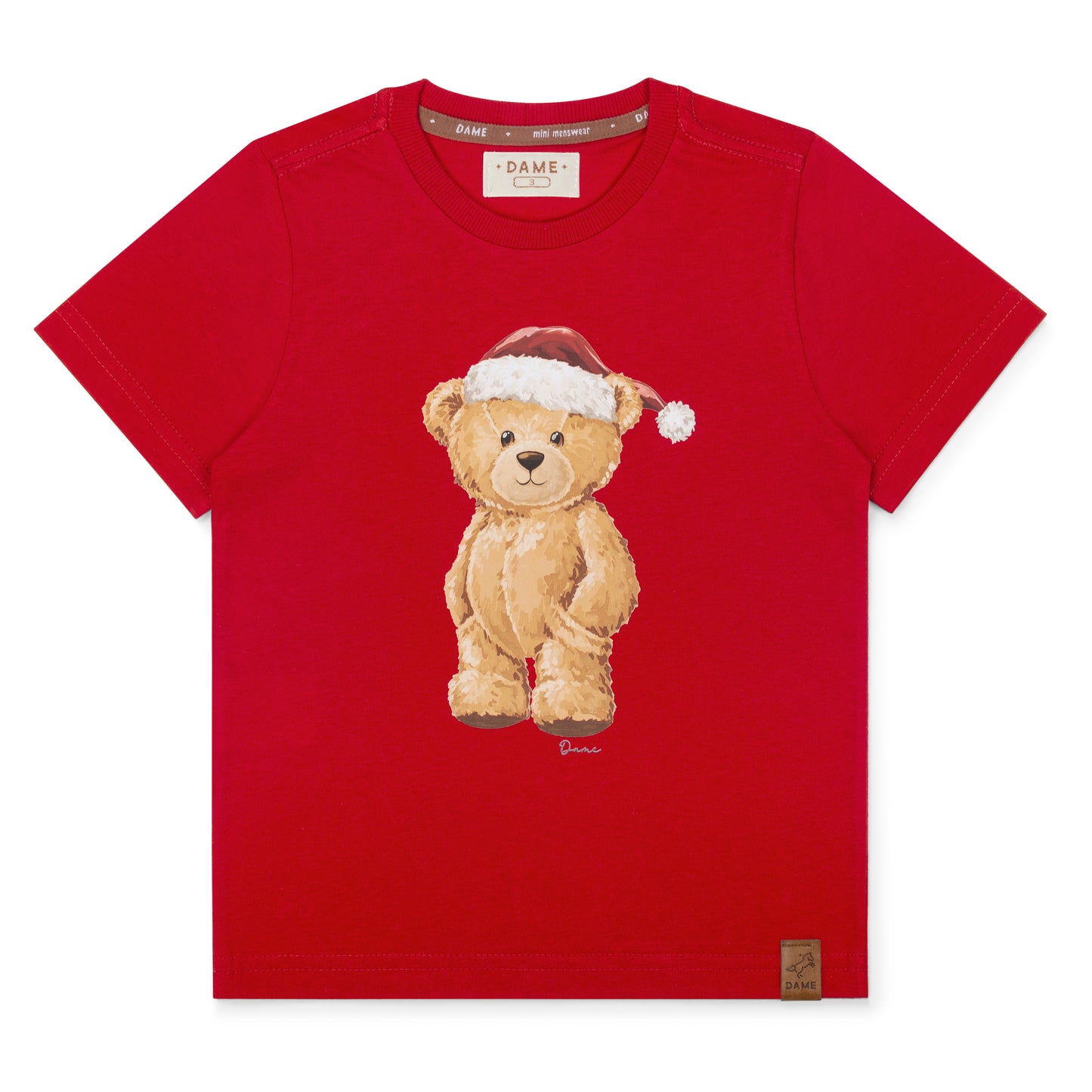 Camiseta Urso com Gorro Red Dame