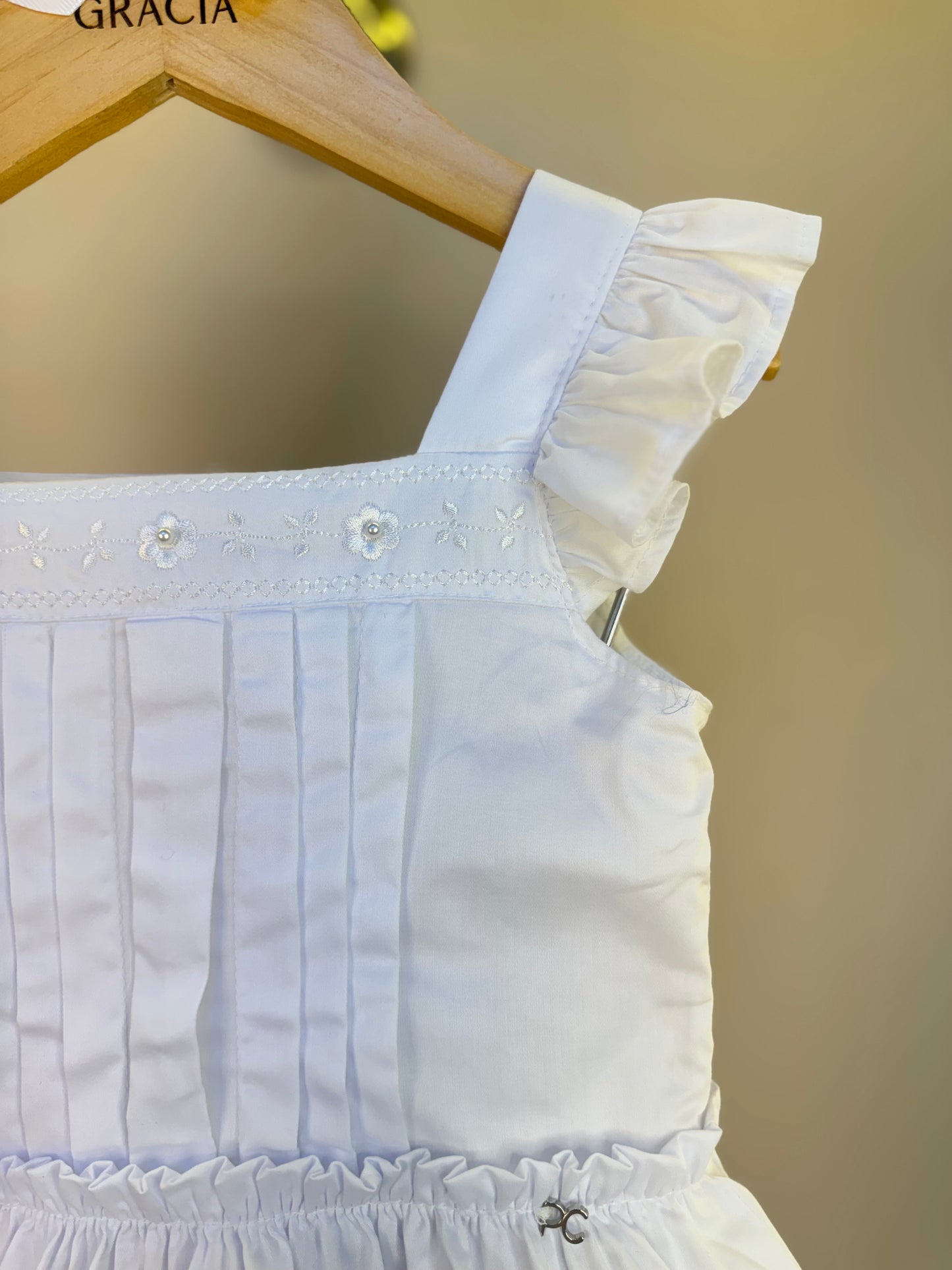 Conjunto Infantil Bordados e Pérolas - Petit Cherie