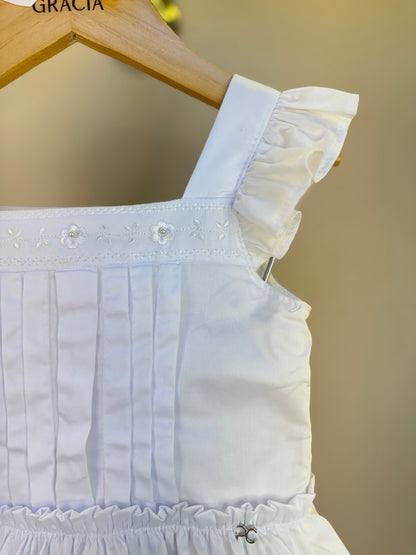 Conjunto Infantil Bordados e Pérolas - Petit Cherie