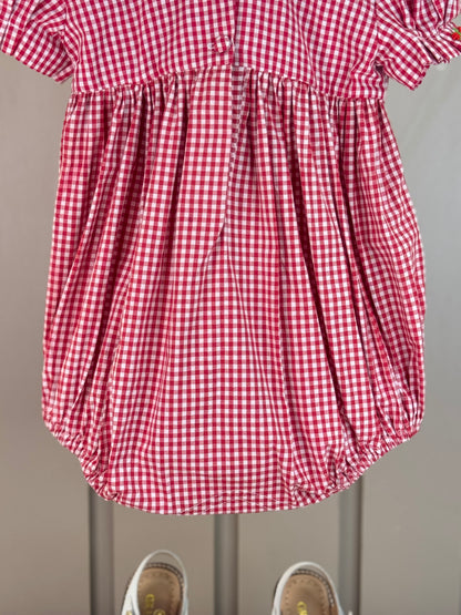 Pimpão Bebê Clássico Algodão Bella Vermelho - Gracia