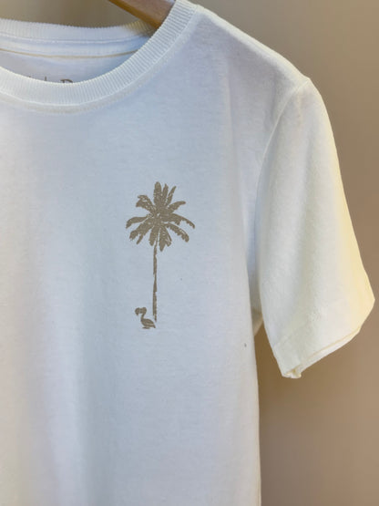 Camiseta Infantil Algodão Coqueiros - Dudes