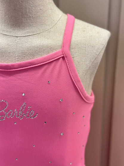 Conjunto Infantil Blusa Light Cristais Barbie e Calça Reta Light Cristais Barbie Rosa Pop Pink - Pituchinhus