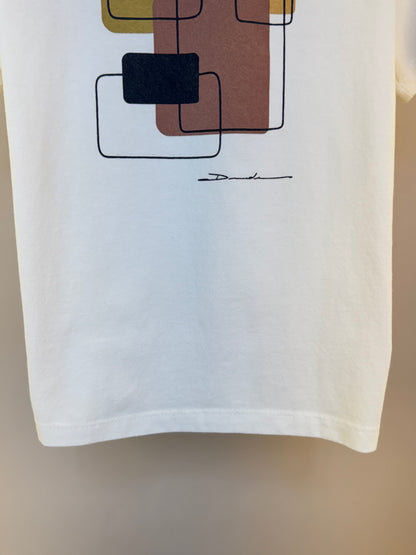 Camiseta Infantil Algodão Abstrata - Dudes