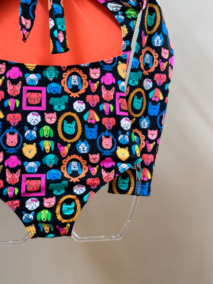Body Infantil ML Fernanda Est Color Dog - Siri Kids