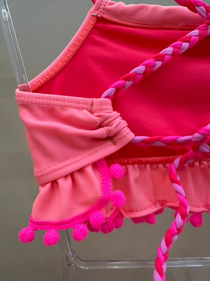 Biquíni Infantil Cropped Malu Est Joaninha - Siri Kids